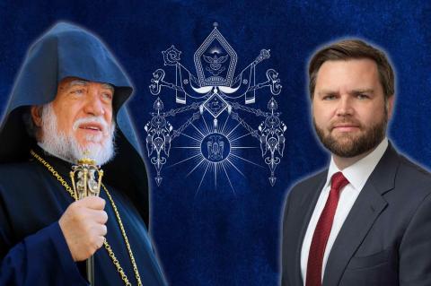 Patriarca Aram I pidió al vicepresidente de Estados Unidos la liberación de prisioneros en Bakú