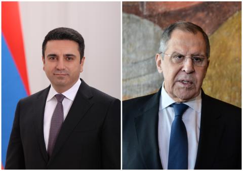 Alen Simonyan Moskova’da Sergey Lavrov ile bir araya gelecek