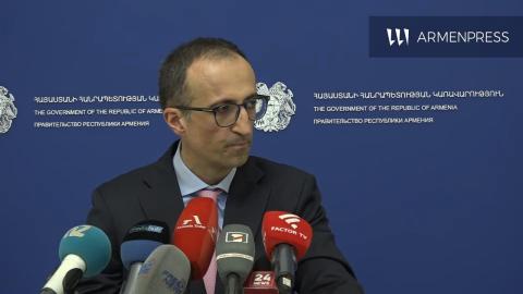 არსენ თოროსიანის ბრიფინგი