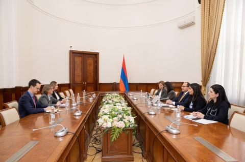 ՀՀ ֆինանսների փոխնախարարն ընդունել է Վերականգնման վարկերի բանկի Հարավային Կովկասի տարածաշրջանային տնօրենին