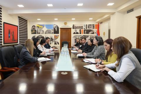 ՀՀ ԿԳՄՍ նախարարն ու ԵՆԲ ներկայացուցիչները վերահաստատել են փոխգործակցության խորացման պատրաստակամությունը