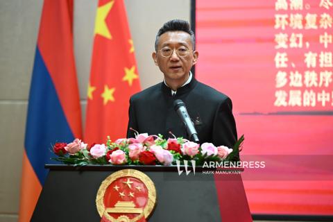 السفارة الصينية في أرمينيا تحتفل بعيد الربيع-رأس السنة الصينية-صور-