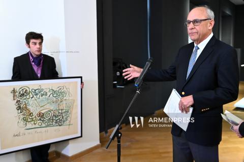 Фонд Уильяма Сарояна передал две картины писателя Национальной галерее и Национальному музею литературы и искусства Армении