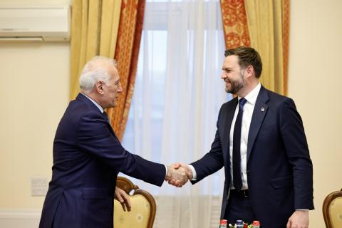 სომხეთის რესპუბლიკის პრეზიდენტმა აშშ-ის ვიცე-პრეზიდენტი მიიღო