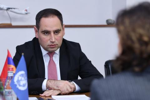 ՏԿԵ նախարարը հանդիպել է ՀՀ-ում ՄԱԿ-ի Փախստականների հարցերով գերագույն հանձնակատարի ներկայացուցչին