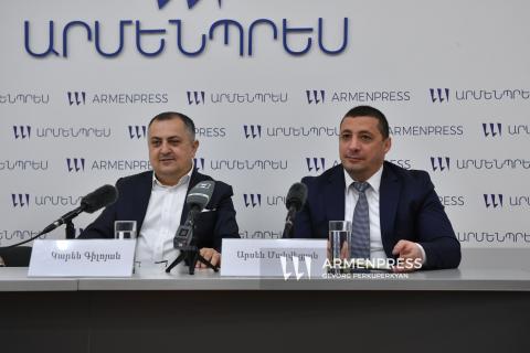 مؤتمر صحفي مخصص لبطولة كأس عمدة يريفان الدولية لدوري كرة السلة الأوراسي التي ستقام في يريفان-صور-