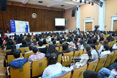 Հայաստանում կին գիտաշխատողների թիվն աճել է. ԵՊՀ-ում նշվեց Գիտության ոլորտում կանանց և աղջիկների միջազգային օրը
