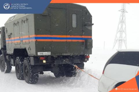Փրկարարներն արգելափակումից դուրս են բերել 243 տրանսպորտային միջոց և օգնություն ցուցաբերել 379 քաղաքացու