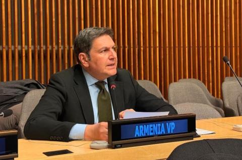 Պարույր Հովհաննիսյանը ՄԱԿ-ում ընդգծել է գյուղատնտեսական պարենային համակարգերի հզորացման կենսական նշանակությունը