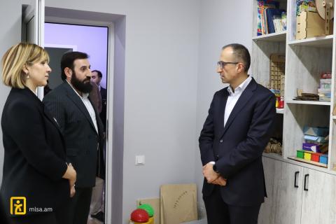 Arsen Torosyan participó en la inauguración del centro deportivo y de salud “XS Impulse"