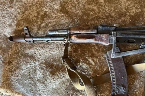 Գեղարքունիքի քրեական ոստիկանները ապօրինի ինքնաձիգ են հայտնաբերվել