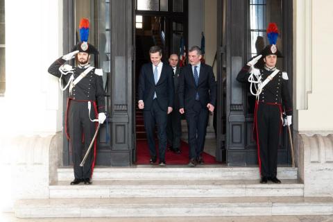 Վրաստանն ու Իտալիան պայմանավորվել են խորացնել համագործակցությունը պաշտպանության և անվտանգության ոլորտում