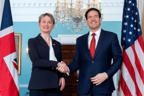 Մեծ Բրիտանիայի ԱԳ նախարարը կհանդիպի Ռուբիոյի հետ՝ համատեղ ավիաբազայի շուրջ լարվածության ֆոնին