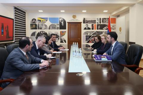 ՀՀ ԿԳՄՍ նախարարն ու ՄԹ դեսպանը քննարկել են մի շարք հարցեր