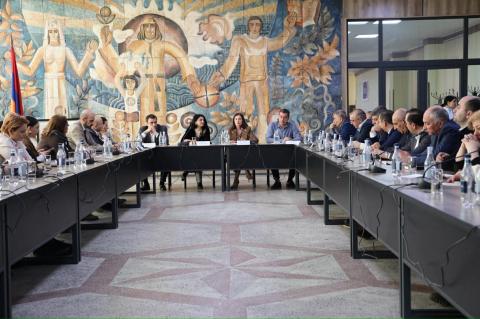 Նախարարը «Հայաստանի բժշկական հաստատությունների միություն» ՀԿ-ի հետ քննարկել է առողջության ապահովագրությանն առնչվող հարցեր