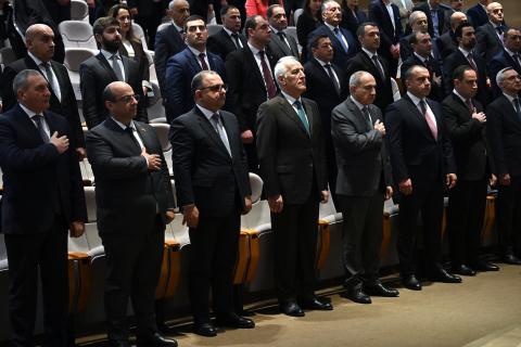 لا ينبغي اعتبار الماء مورداً لا ينضب بل قيمة وطنية يجب الحفاظ عليها-رئيس الجمهورية الأرمنية فاهاكن خاتشاتوريان-