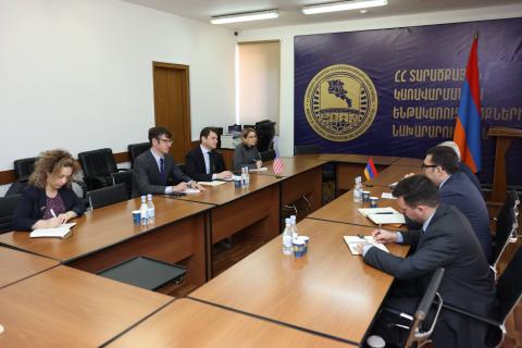 ნარეკ აპიტონიანმა და ენდრიუ პლატმა ენერგეტიკის სფეროში სომხეთ-აშშ-ის თანამშრომლობის მიმდინარეობა და პერსპექტივები განიხილეს