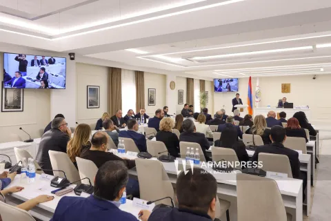 نشست کاری شهرداری ایروان