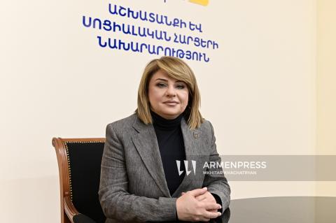 Անապահովության գնահատման նոր համակարգով կավելանա նպաստի չափը. Լուսինե Քոչարյան