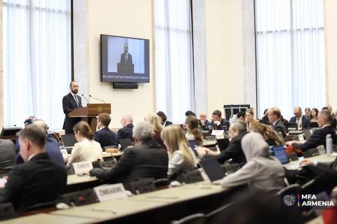 الاستخدام الآمن والمأمون للطاقة النووية للأغراض السلمية من أولويات السياسة الوطنية الأرمنية-وزير الخارجية آرارات ميرزويان في جنيف-