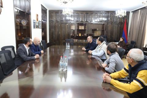 Образцы из Геологического музея Ширака (Армения) будут выставлены в Музее доисторической эпохи Франции