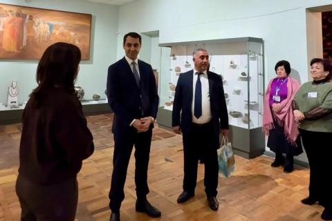 Կարեն Սարգսյանն աշխատանքային այց է կատարել Գեղարքունիքի երկրագիտական թանգարան