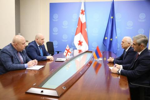 亚美尼亚大使与格鲁吉亚副外长讨论了一系列问题