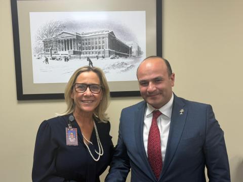 Armenian Ambassador, U.S. Treasury official discuss bilateral cooperation