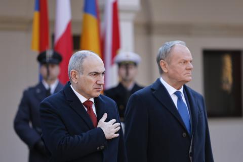 Pashinyan, Tusk discuss expansion of Armenia–Poland cooperation