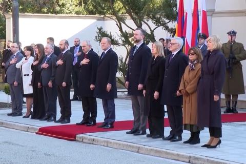 WATCH: Welcoming ceremony for Armenian PM in Poland