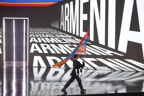 Ceremonia de apertura del Campeonato Europeo de Tiro en Ereván