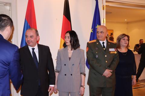 Almanya'da Ermeni Ordusunun 34. kuruluş yıldönümü kutlandı