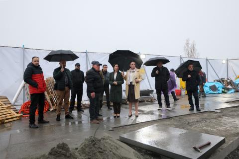Министр ОНКС Армении вновь посетила Мемориальный комплекс Геноцида армян, чтобы ознакомиться с ходом ремонтных работ