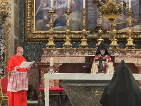 В Ватикане состоялось мероприятие, посвященное памяти святого Григора Нарекаци