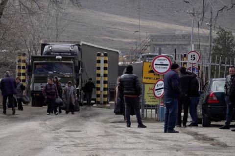 亚美尼亚-伊朗边境的局势