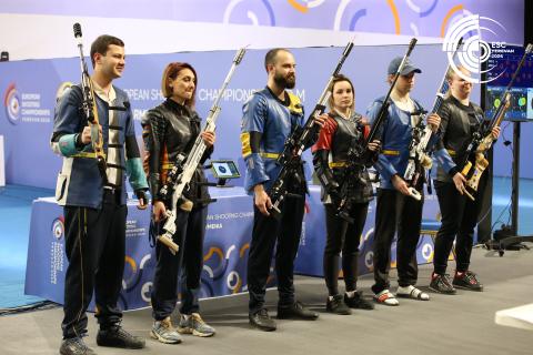 Armenia vuelve a ganar medalla de plata en el Campeonato Europeo de Tiro en Ereván