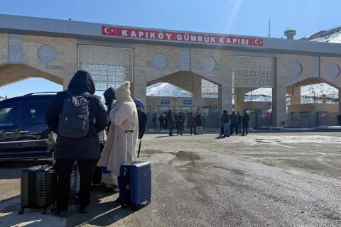 Turquía suspende temporalmente cruces fronterizos de ciudadanos iraníes