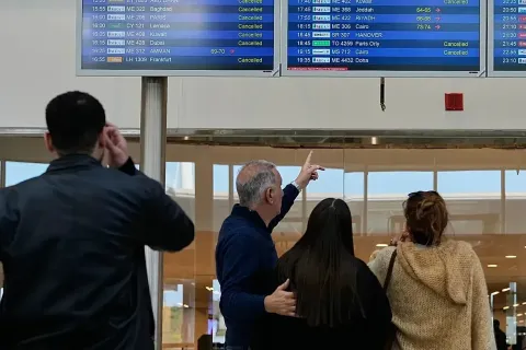 Из-за атак США и Израиля по Ирану и ответных иранских ударов в регионе отменено более 3400 рейсов