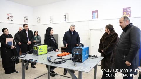 «Սևան» ՔԿՀ-ում բացվել է զոդման ուսումնաարտադրական կենտրոն