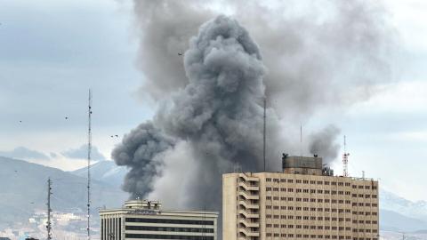 Израиль нанес удары по зданию Государственной телерадиокомпании Ирана