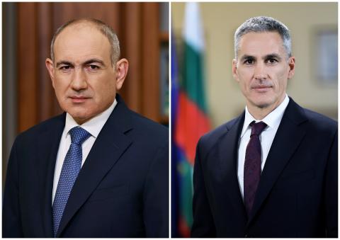 رئيس الوزراء الأرمني نيكول باشينيان يبعث رسالة تهنئة إلى رئيس الوزراء البلغاري أندريه غوروف بمناسبة العيد الوطني-يوم التحرير