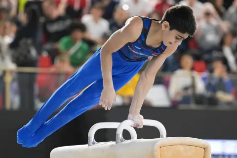 Hamlet Manukyan, mejor gimnasta de Europa 2025