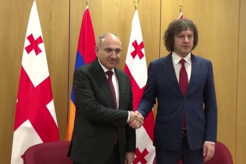 Les Premiers ministres de l’Arménie et de la Géorgie ont tenu un entretien en tête-à-tête