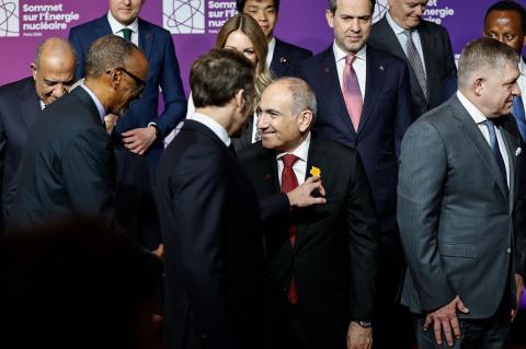 პარიზში ბირთვული ენერგიის მეორე სამიტი დაიწყო: მასში სომხეთის პრემიერ-მინისტრიც მონაწილეობს