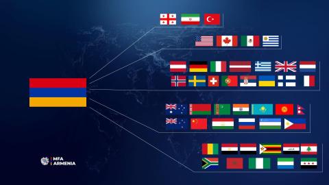 فهرست کشورهایی که شهروندانشان از طریق خاک ارمنستان از ایران منتقل شده‌اند گسترش یافت: وزارت امور خارجه ارمنستان