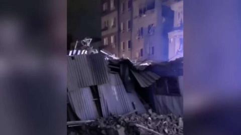 Residential building damaged in Tehran’s Armenian neighborhood during U.S.-Israeli airstrikes, no casualties