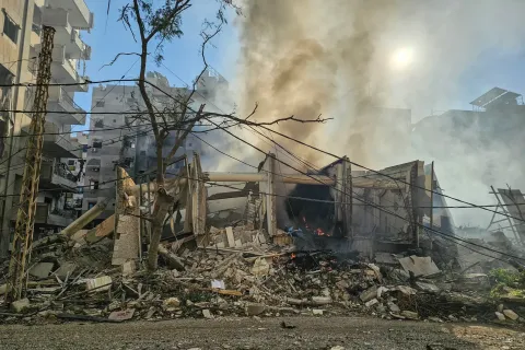 Israel bombards Lebanese capital in latest round of strikes