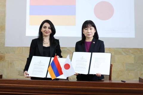 Հայ-ճապոնական համագործակցությամբ ՀՀ Արմավիրի մարզի մի շարք դպրոցներ կհամալրվեն նոր գույքով