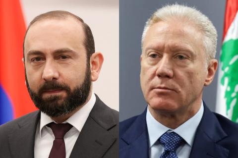 Главы МИД Армении и Ливана обсудили ситуацию на Ближнем Востоке