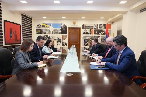 Ժաննա Անդրեասյանն ու Դեյվիդ Ալենը քննարկվել են կրթության և գիտության ոլորտներում ՀՀ-ԱՄՆ  հարաբերությունների զարգացմանն առնչվող հարցեր